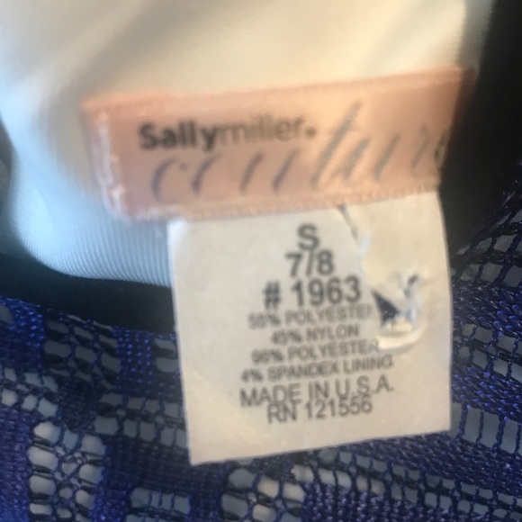 Sally Miller couture dress size 7/8 - Picture 6 of 7